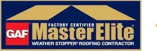 GAF Factory Certified Master Elite Weather Stopper Roofing Contractor