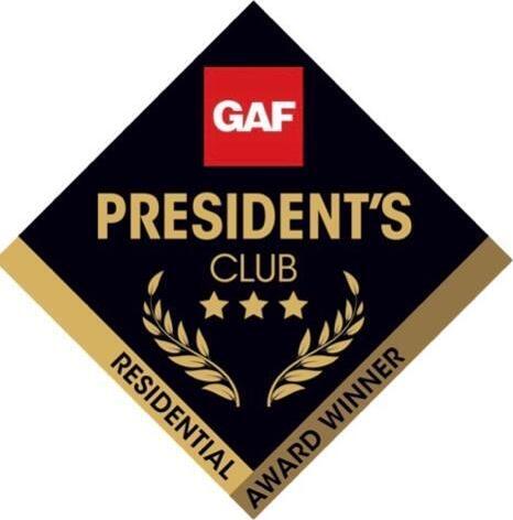 GAF President's Club Residential Award Winner